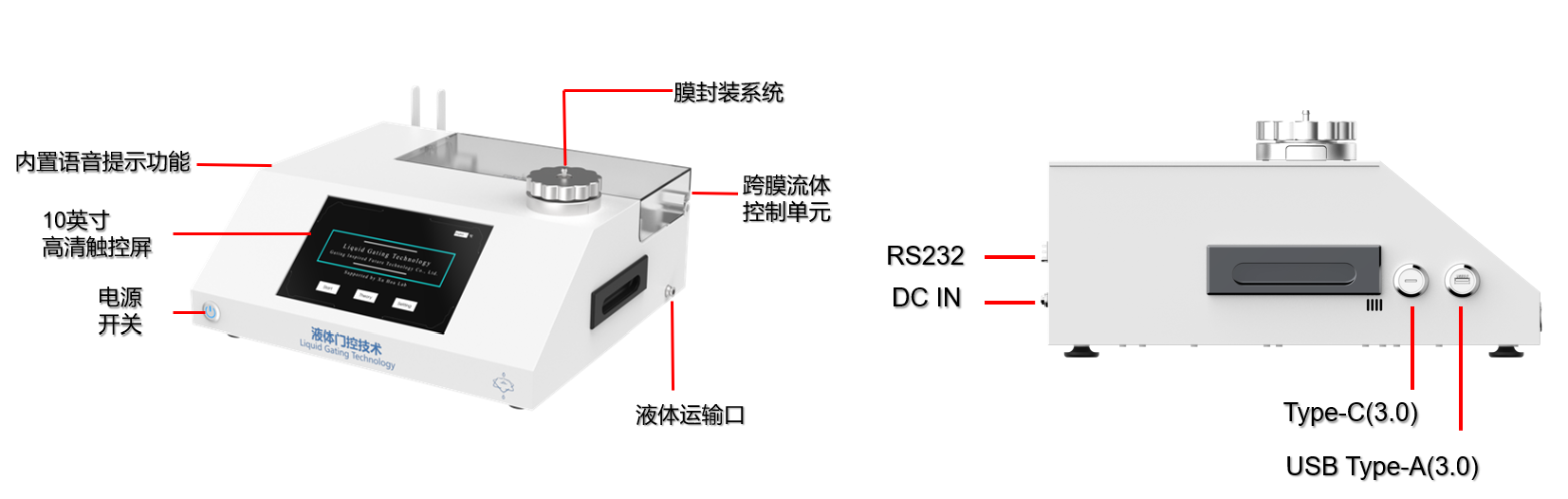 GIFT-E1 Pro liquid gating intelligent testing analyzer